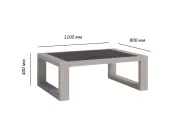 Стол журнальный Медисон WOOD 7