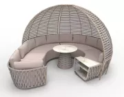 Комплект мебели для зоны отдыха Модена Round №2 2