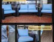 Комплект Медисон WOOD диван, 2 кресла 8