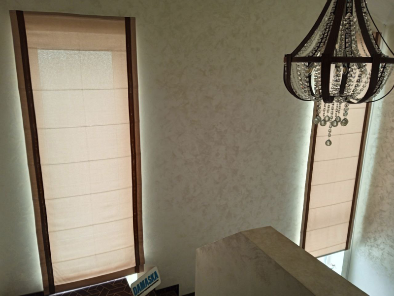 Римские шторы  10 штук для мини отеля